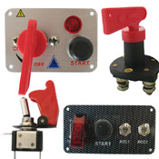 Electrische Accessoires zoals Massa Schakelaar / Kill Switch / Pull Cable